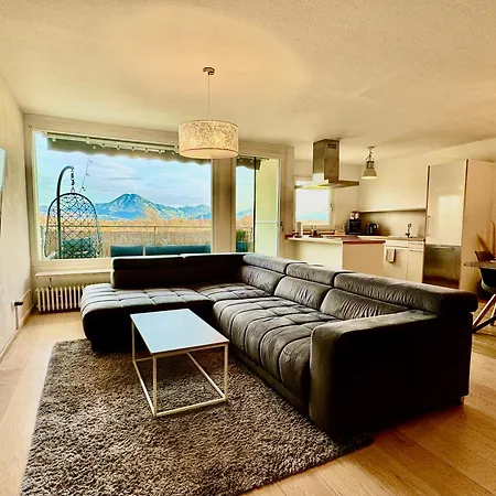 Bergpanorama Maisonetten Apartment Naehe Salzburg Freilassing Exterior photo